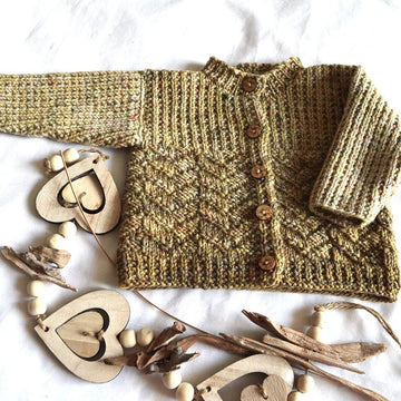 KNITTING PATTERN-Corliss Cardigan - P163