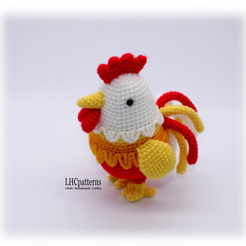 Ruby the Rooster Crochet Pattern