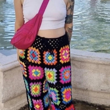 Glastonbury Crochet Trousers