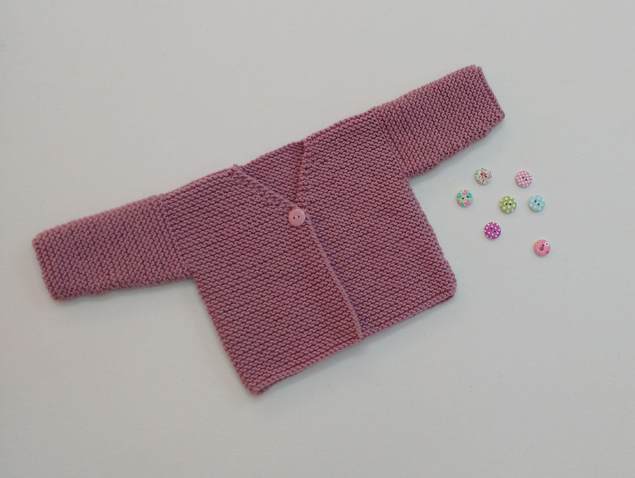 Rose Baby Cardigan