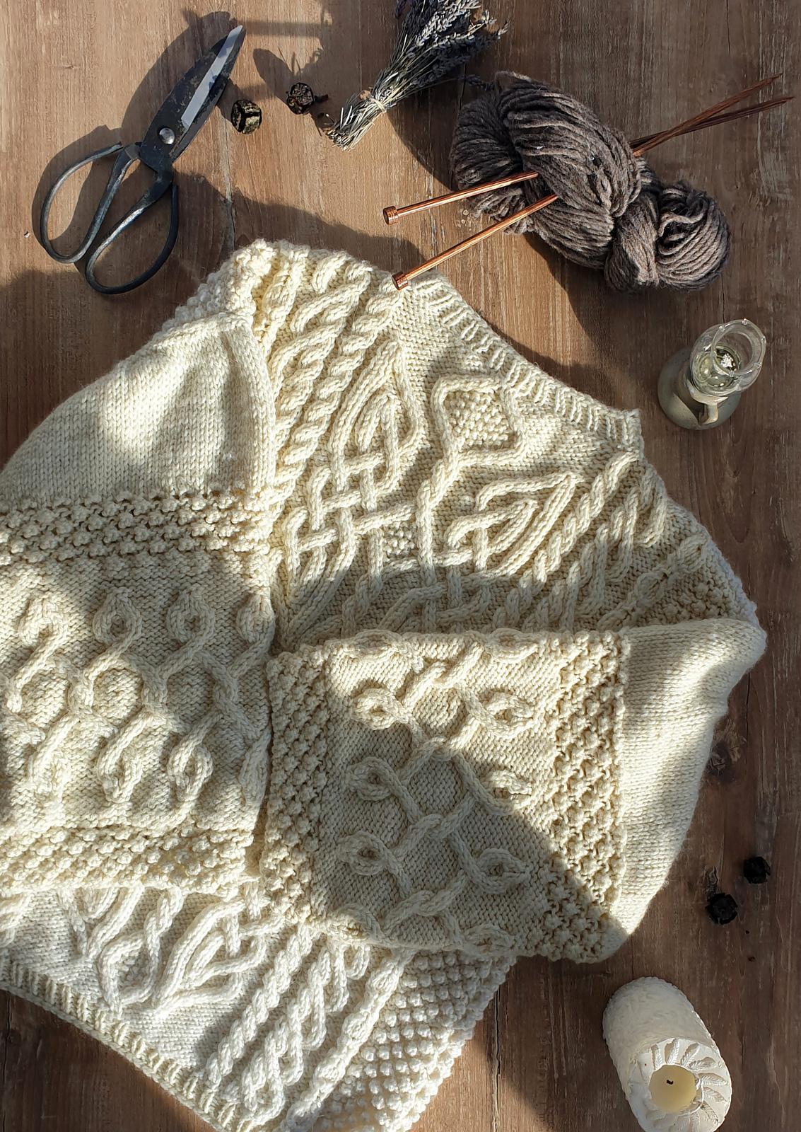 Snowstorm Irish Sweater