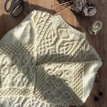 Snowstorm Irish Sweater