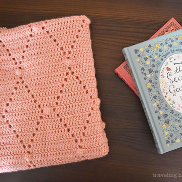 Diamonds and Dots Baby Blanket