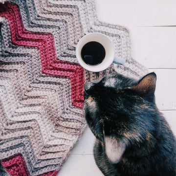 The Barton Chevron Blanket