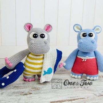 Sammy and Sally the Hippos
