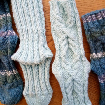 Wheatsheaf Aran Socks