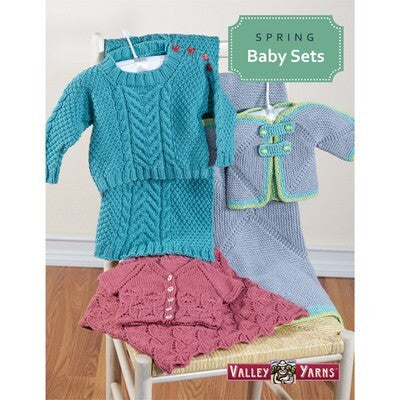 Spring Baby Sets eBook - Knitting Pattern Collection for Babies by Valley Yarns