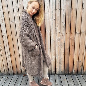 Autumn Path Coat-Cardigan