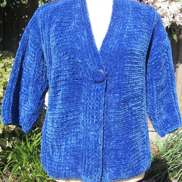 Super Chunky One Button Jacket