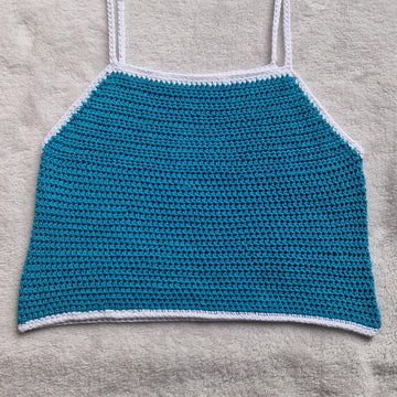 Racerfront Tank Top Crochet Pattern
