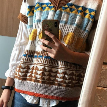 Contrast Vest My Size