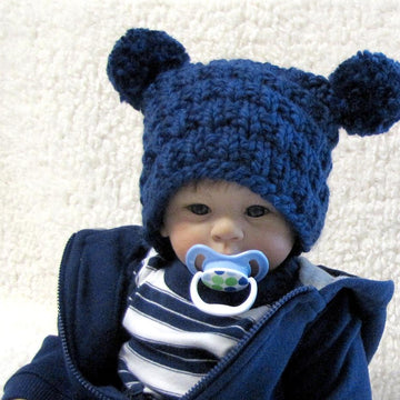 EZ-Knit Jester Baby Hat - Super Bulky