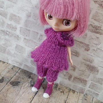 Petite Blythe dress and bloomer set
