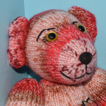 Cherry Heart Teddy Bear