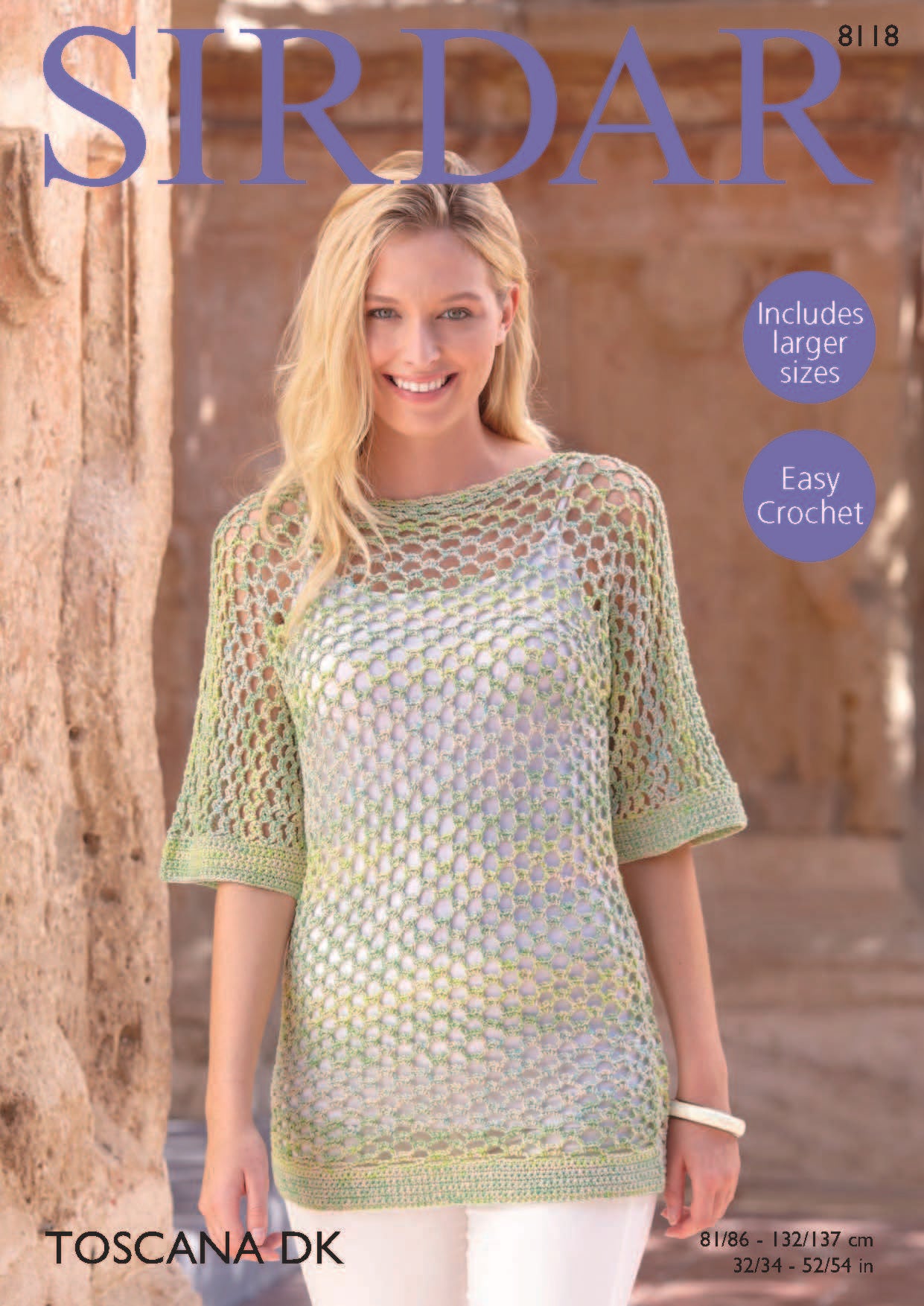 Top in Sirdar Toscana DK - 8118 - Downloadable PDF