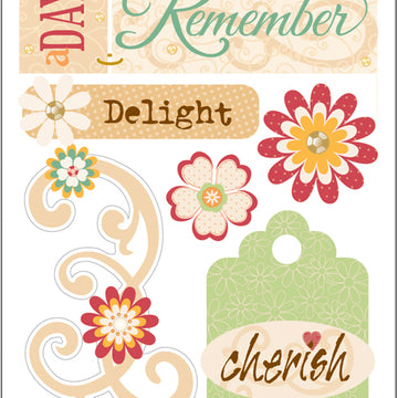 Trends International SandyLion Essentials Dimensional Stickers - Memories
