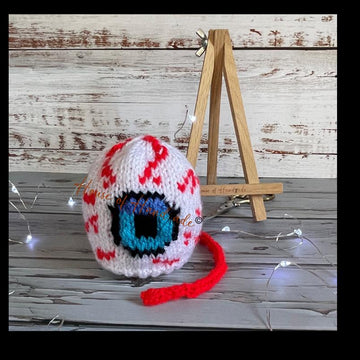 Eyeball Chocolate Orange Cover Knitting Pattern