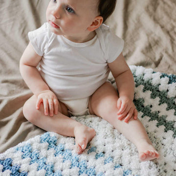 Tributary Baby Blanket