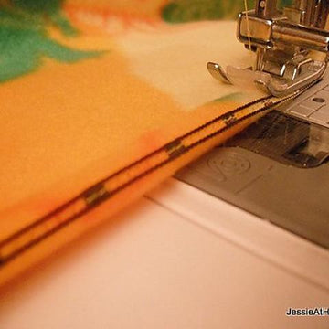 Fleece Blanket with Crochet Edging