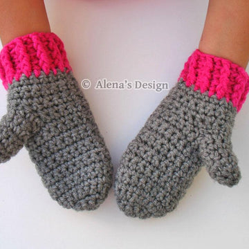 Childrens Mittens - Abby