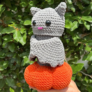 Halloweenie Bat Crochet Funny