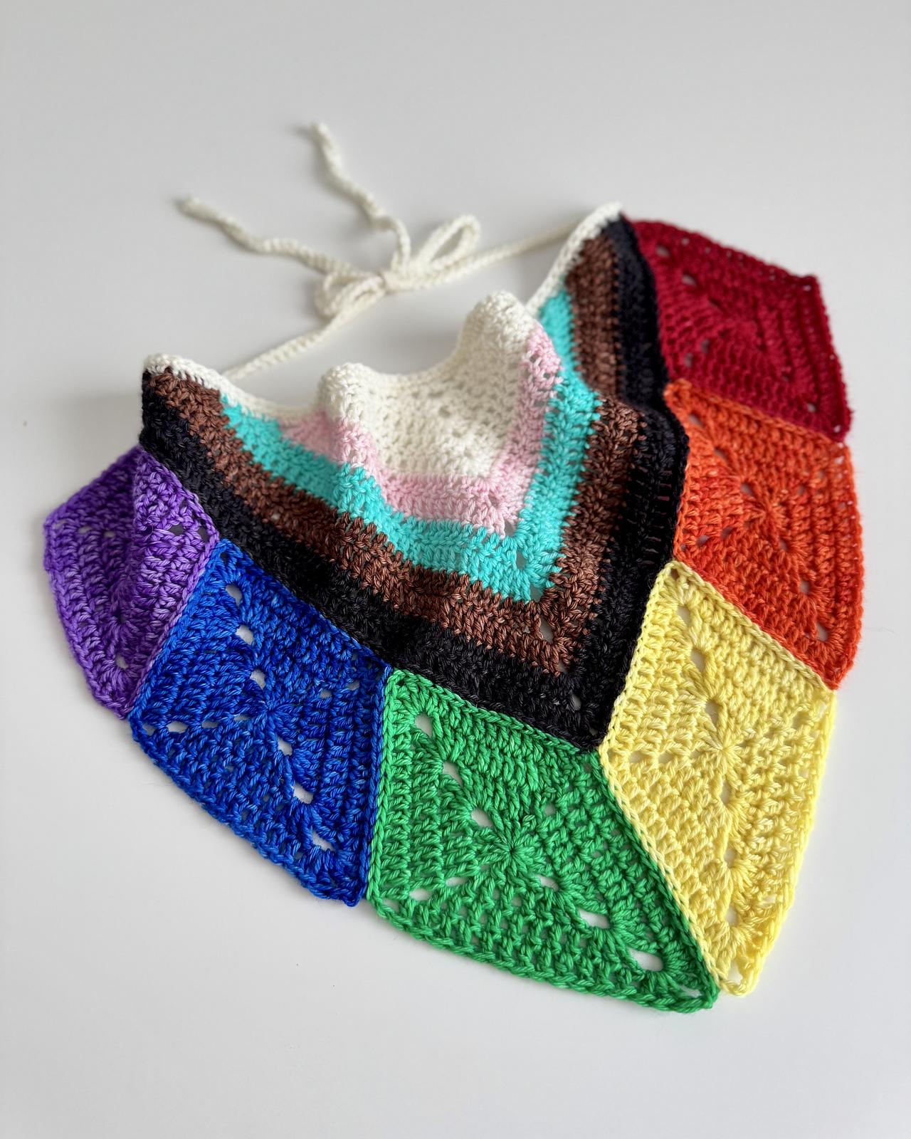 Born This Way Bandana (crochet)