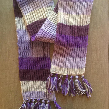 Beginners' Brioche Scarf