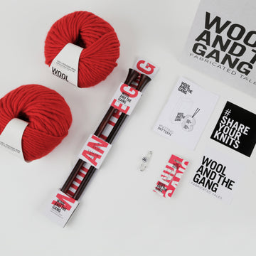 Wool and the Gang Whistler Scarf Kit
