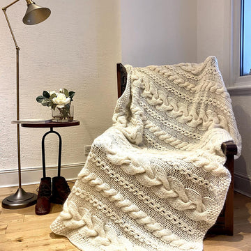 Cable Here Cable There Blanket