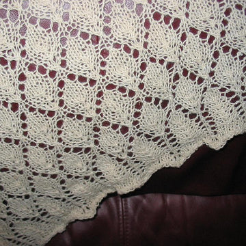 Triangular Leaf Shawl