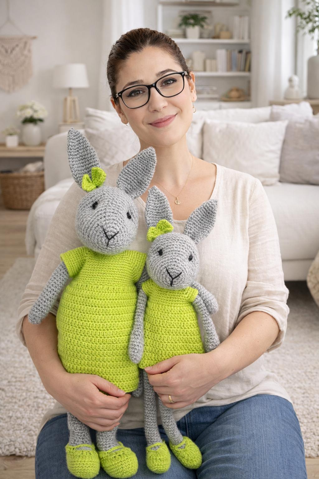 Shella Bunny Doll - Soft Amigurumi Pattern