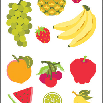 Mrs. Grossman's Stickers - Fruits