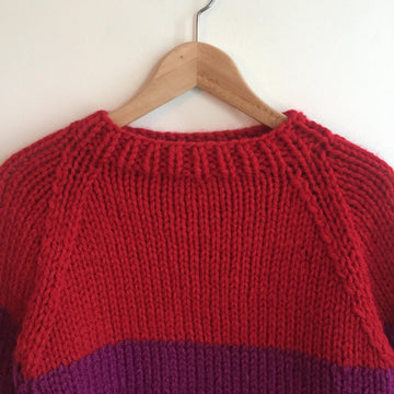 Colourful Chunky Jumper