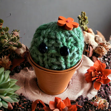 Flora - Cute Cactus Knitting Pattern - PDF