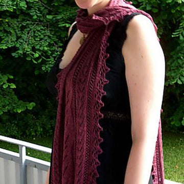 Bromeliad Shawl