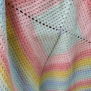 Decke "Hallo bunte Welt"