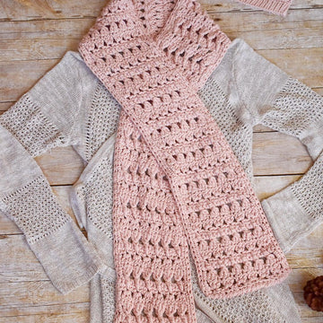 Winter Blush Beanie & Scarf