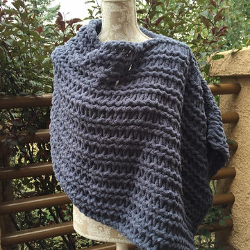 Ponchos and Shawls eBook - 5 loom knit patterns