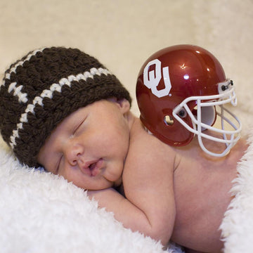Football Baby Hat Pattern Quick and Easy
