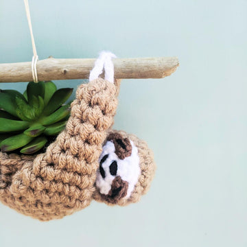 Hanging Sloth Planter