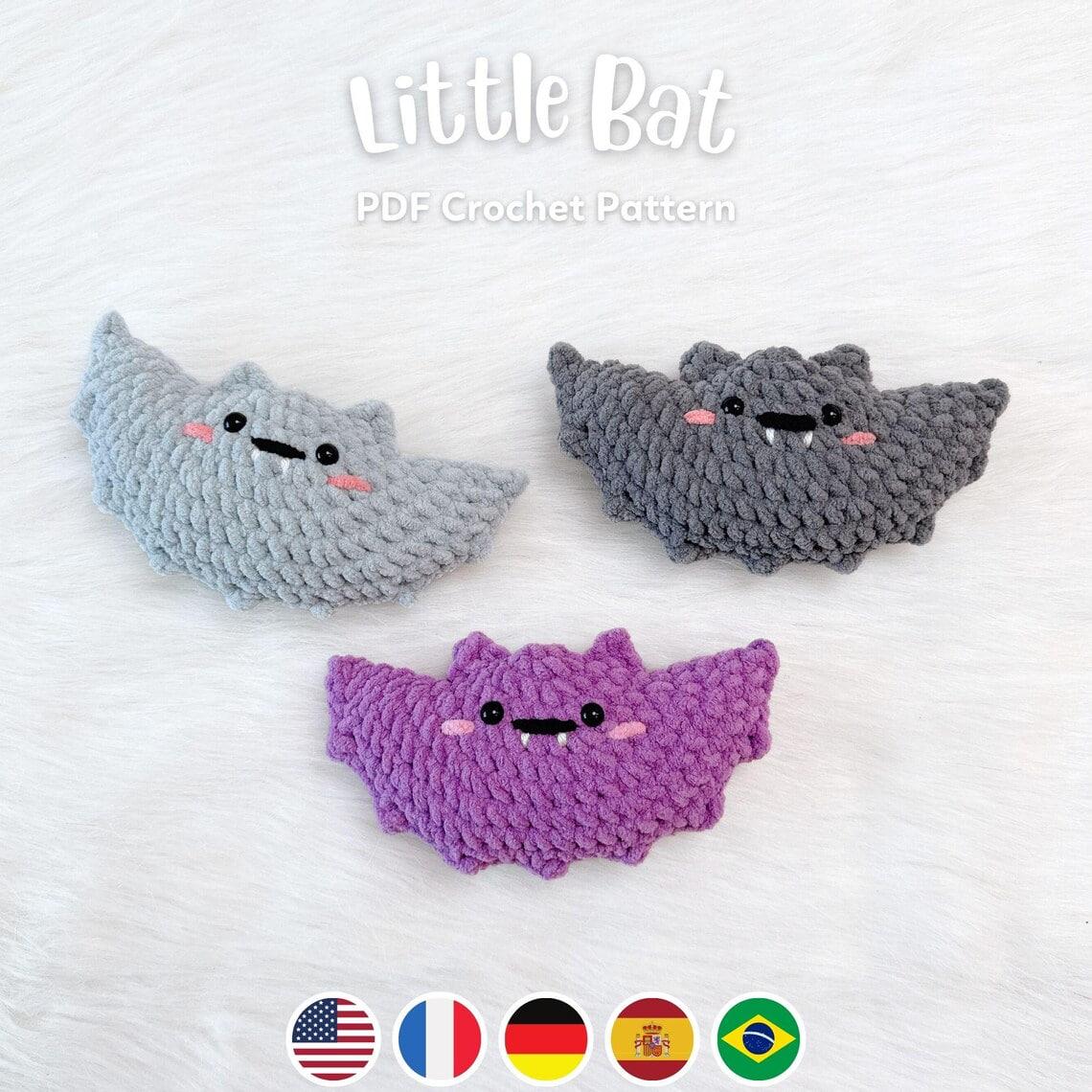 No-sew Little Bat Plushies