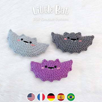 No-sew Little Bat Plushies