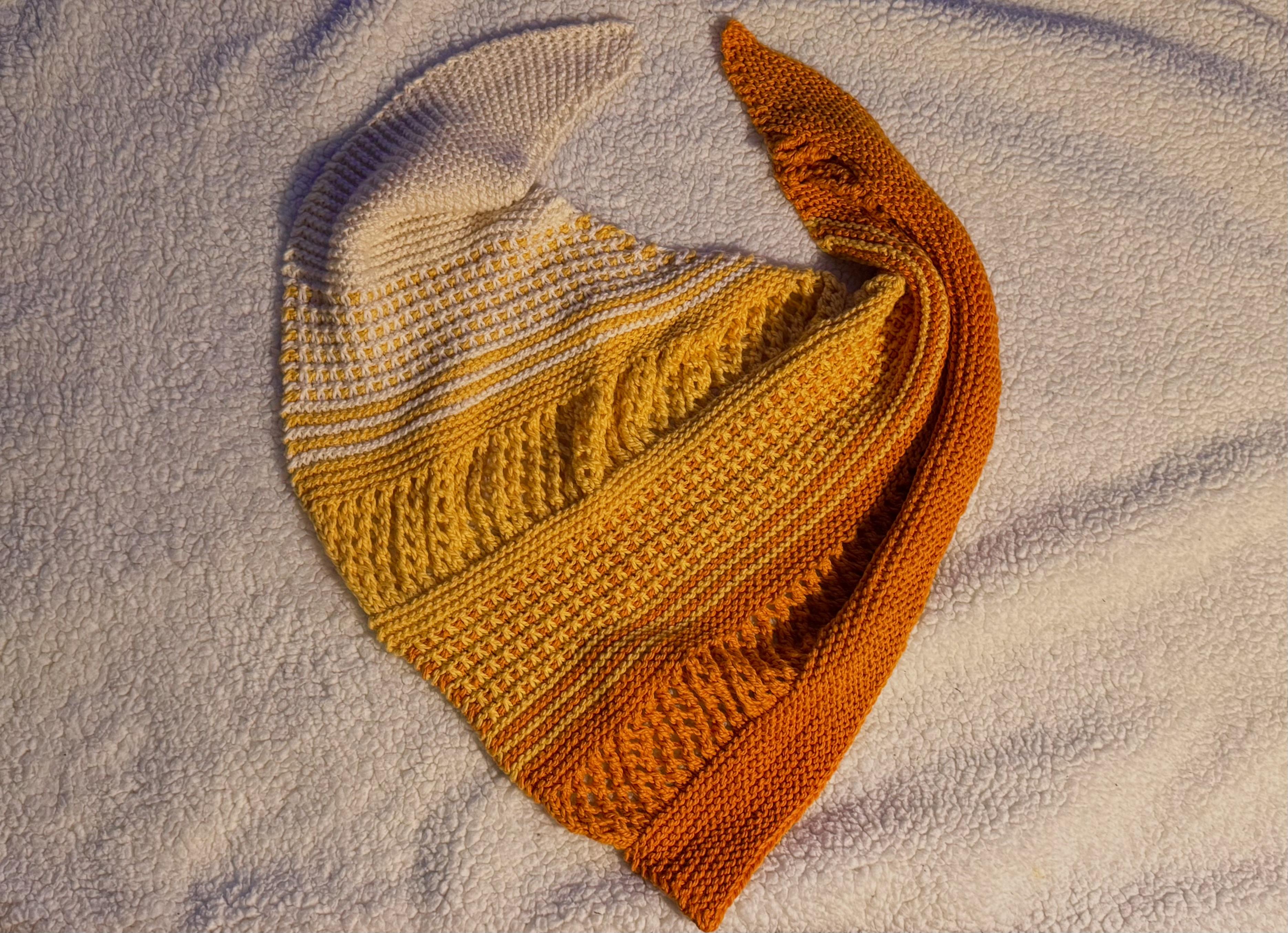 Beach Sunset Shawl