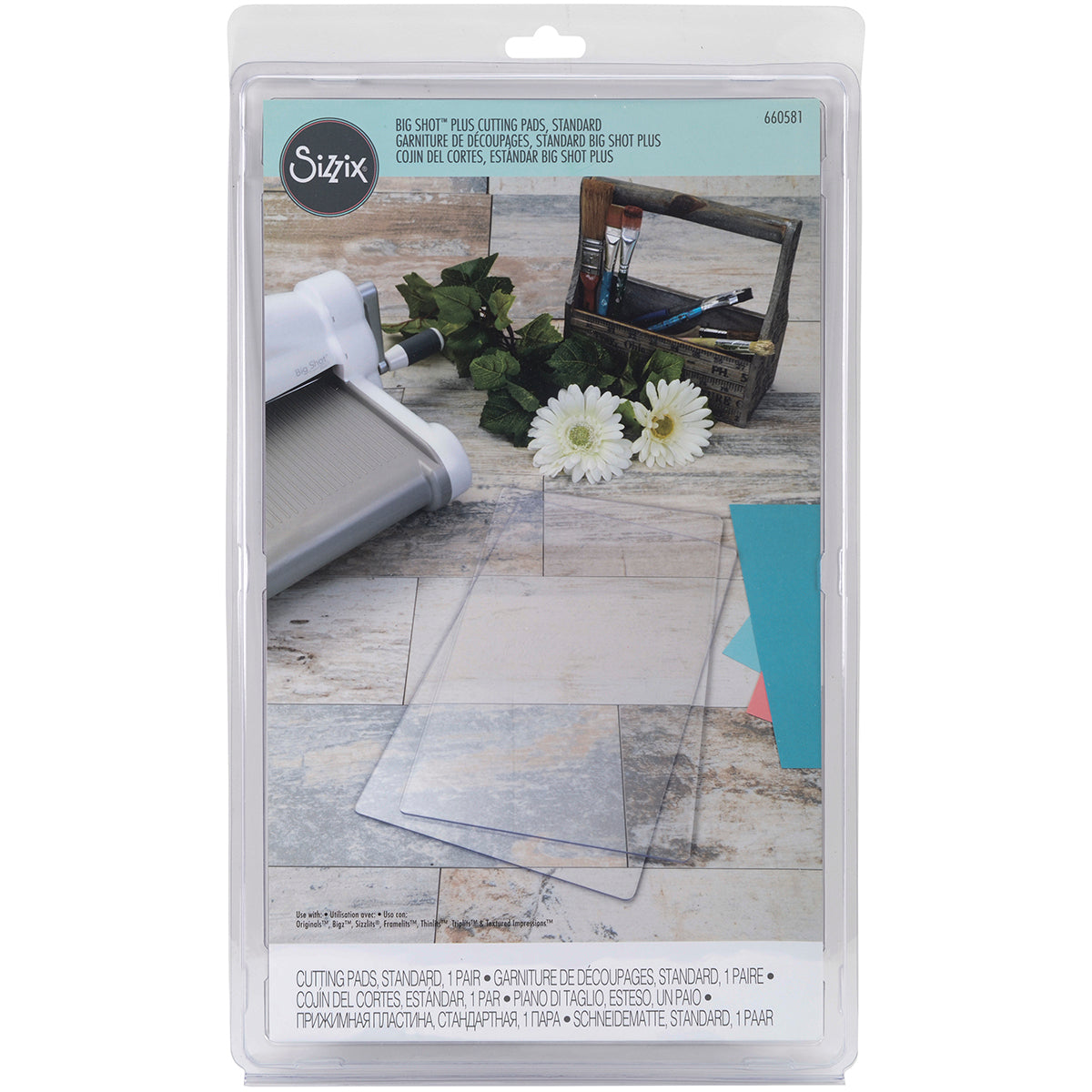 Sizzix Big Shot Plus Cutting Pads 1 Pair - Standard