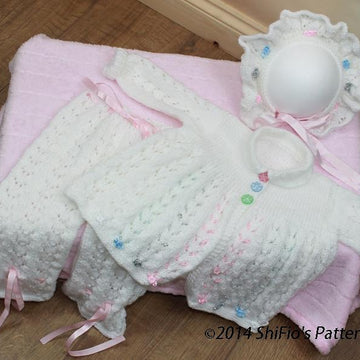 Beaded Babe Baby Knitting Pattern#101