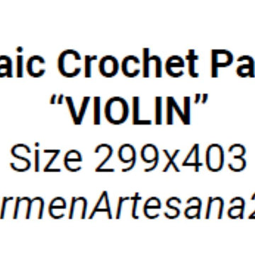 Overlay Mosaic "VIOLIN"