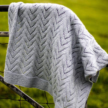 Twisty Lace Blanket