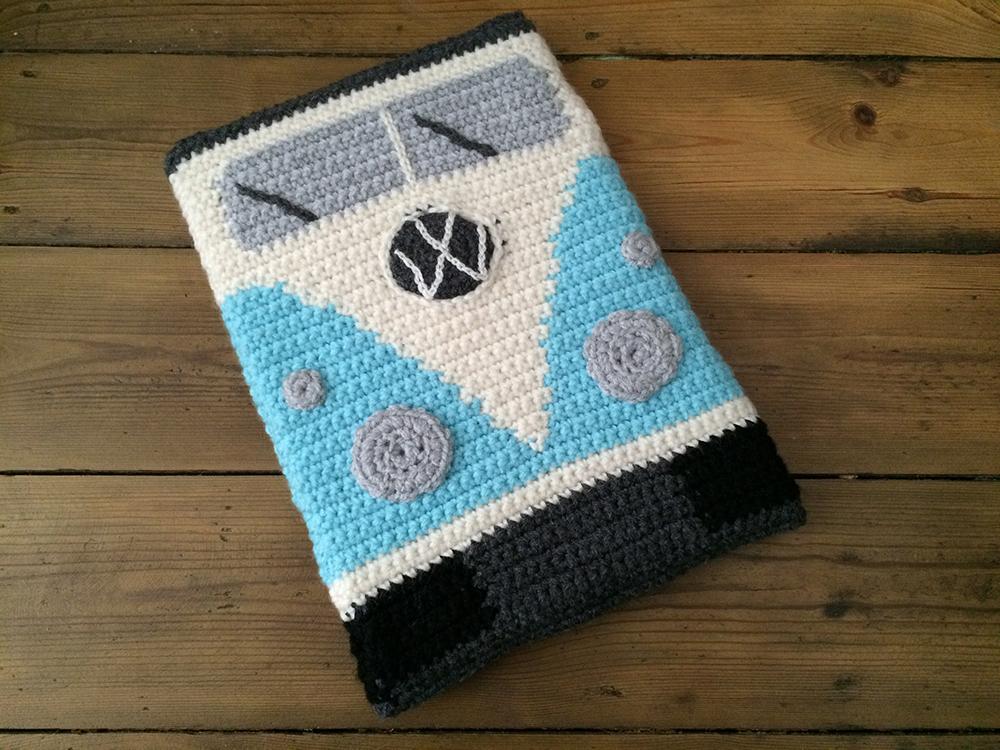 Crochet VW Campervan Sleeve for 13″ device