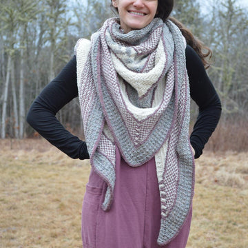 Boho Texture Triangle