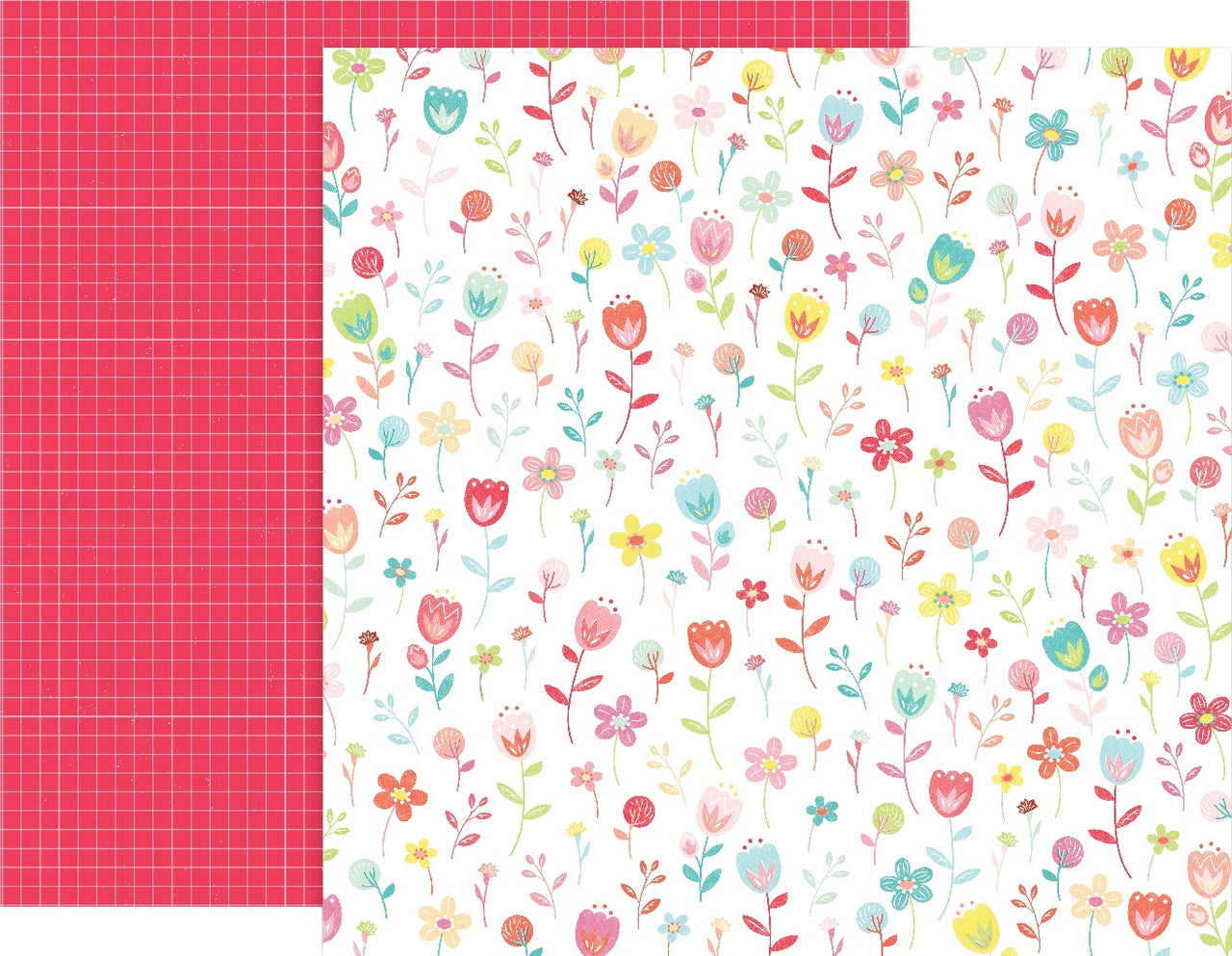 American Crafts Lucky Us Double-Sided Cardstock 12"X12" 25/Pkg - #5